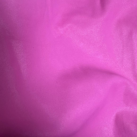 Hot Pink Bodycon Dress Sleeveless Mini Dress Spaghetti Strap Faux Leather Sexy - Picture 9 of 12